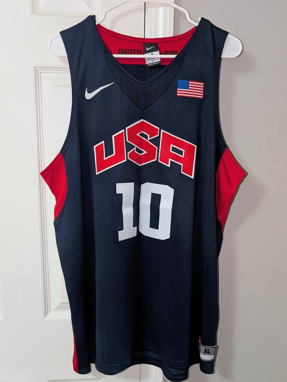 Kobe Bryant Black Maba Redeem Team 2008 Olympic Edition Jersey